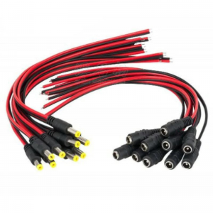 Jack nguồn DC đực ,cái có dây Jack nguồn DC đực ,cái có dây